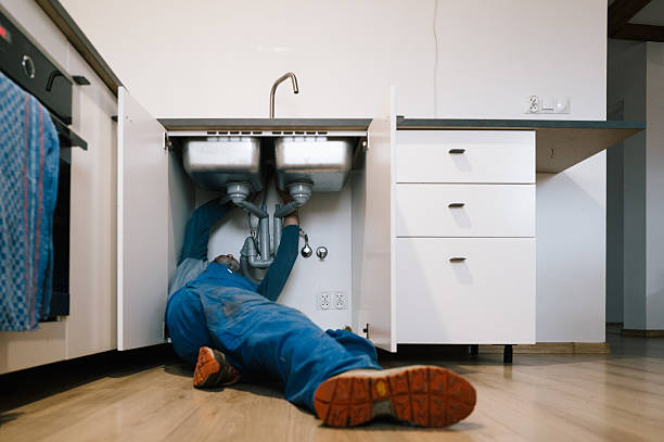 Professional Leak Detection technician working in Augusta, ME